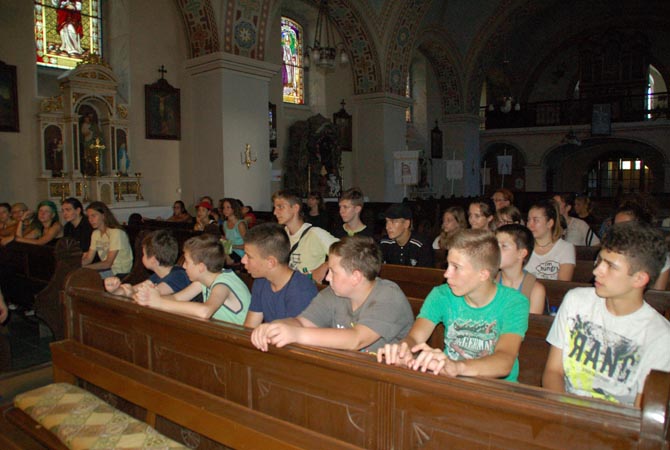 Gion Nándor Olvasótábor résztvevői Szenttamáson jártak 2015. július 21.